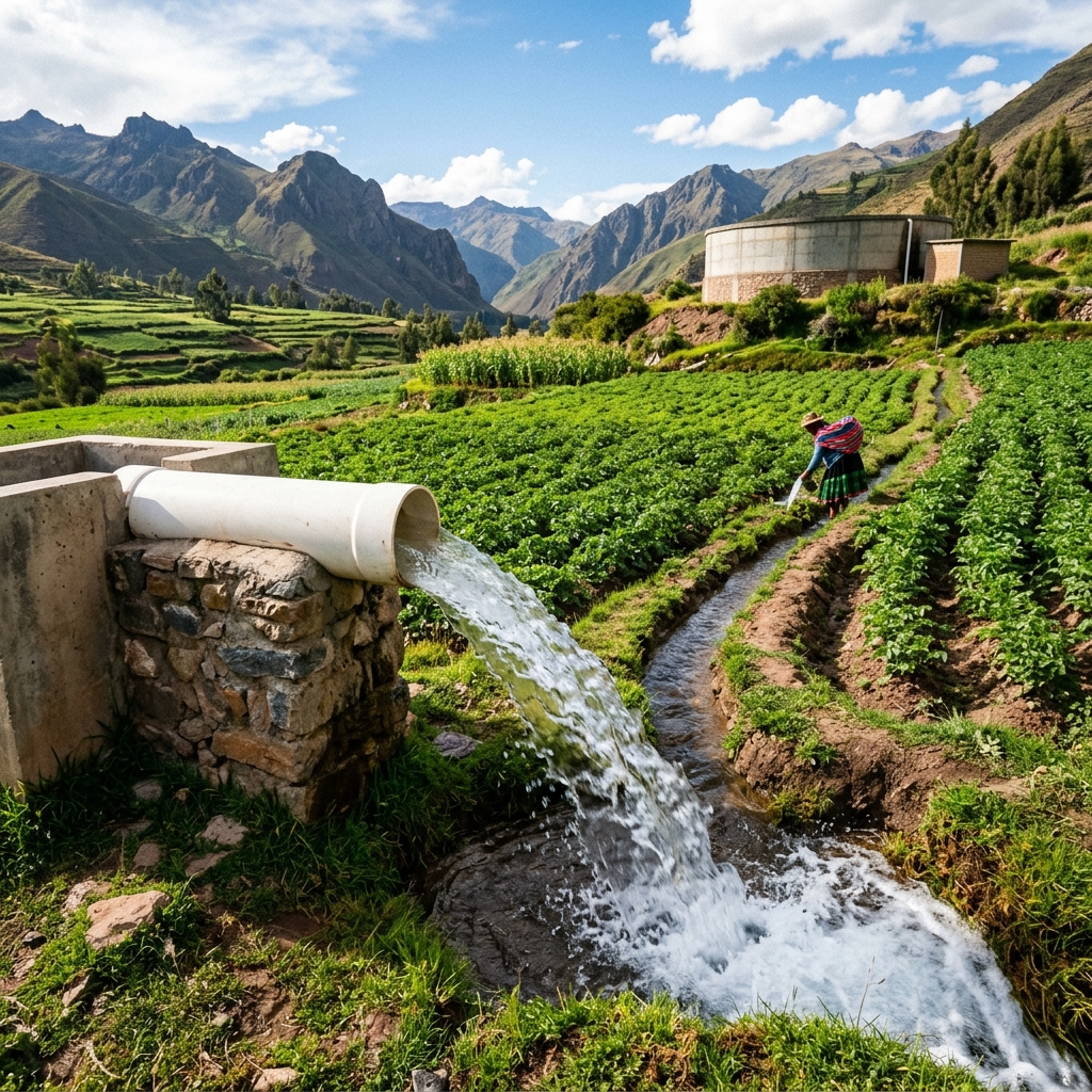 Impacto social agua rural Perú